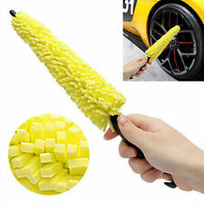 Plastic Handle Car Wheel Wash Brush Tire Auto Scrub Brush Car Wash Sponges Tools