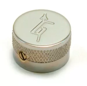 Pomo cromado estilo G con logotipo G para bajo de guitarra Gretsch y olla de eje sólido de 1/4 - Imagen 1 de 1