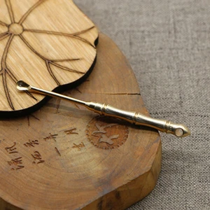 Multi-function Toothpick Outdoor Portable Toothpick Brass Titanium Toothp_NS - Picture 1 of 7