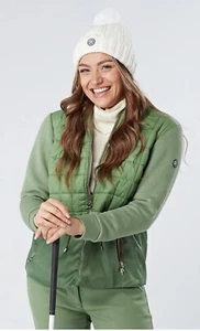 Swing Out Sister Golf Emmy Damen isolierende Jacke salbei Small UK - Bild 1 von 5