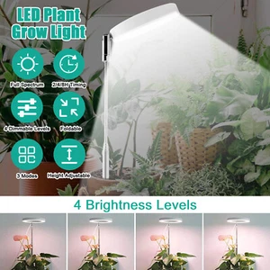 LED Grow Light Plant Growing Lamp Full Spectrum with 3 Timer for Indoor Plants - Picture 1 of 10