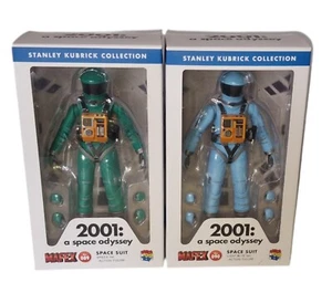 2001 A Space Odyssey Green and light blue space suit set made by MEDICOM TOY - Picture 1 of 15