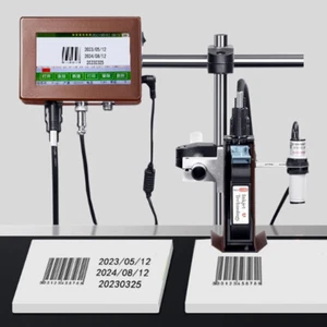 QR Code Fully Automatic Printing Packaging Thermal Coding Machine - Picture 1 of 9