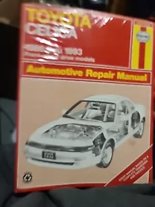 Haynes Repair Manual Toyota Celica 1986 thru 1993 Front Wheel Drive Models 92020 - Picture 1 of 2