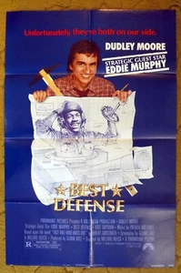 Mejor defensa 1984 Dudley Moore, Eddie Murphy, Kate Capshaw - ¿comedia en tiempos de guerra? - Imagen 1 de 1