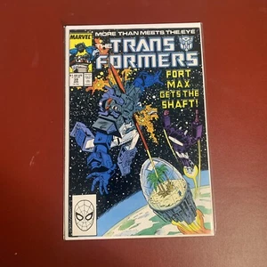 Transformers #39 Newsstand Marvel 1988 Autobots Decepticons Optimus Prime - Picture 1 of 1
