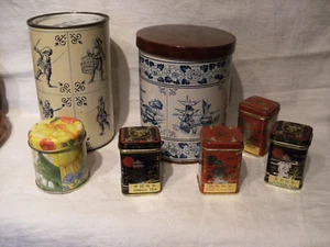 Konvolut lithographierte Metalldosen - 70er/80er/90er Jahre - Bild 1 von 11