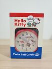 Sanrio Japan Hello Kitty Twin Bell Red Mini Alarm Clock Bland New