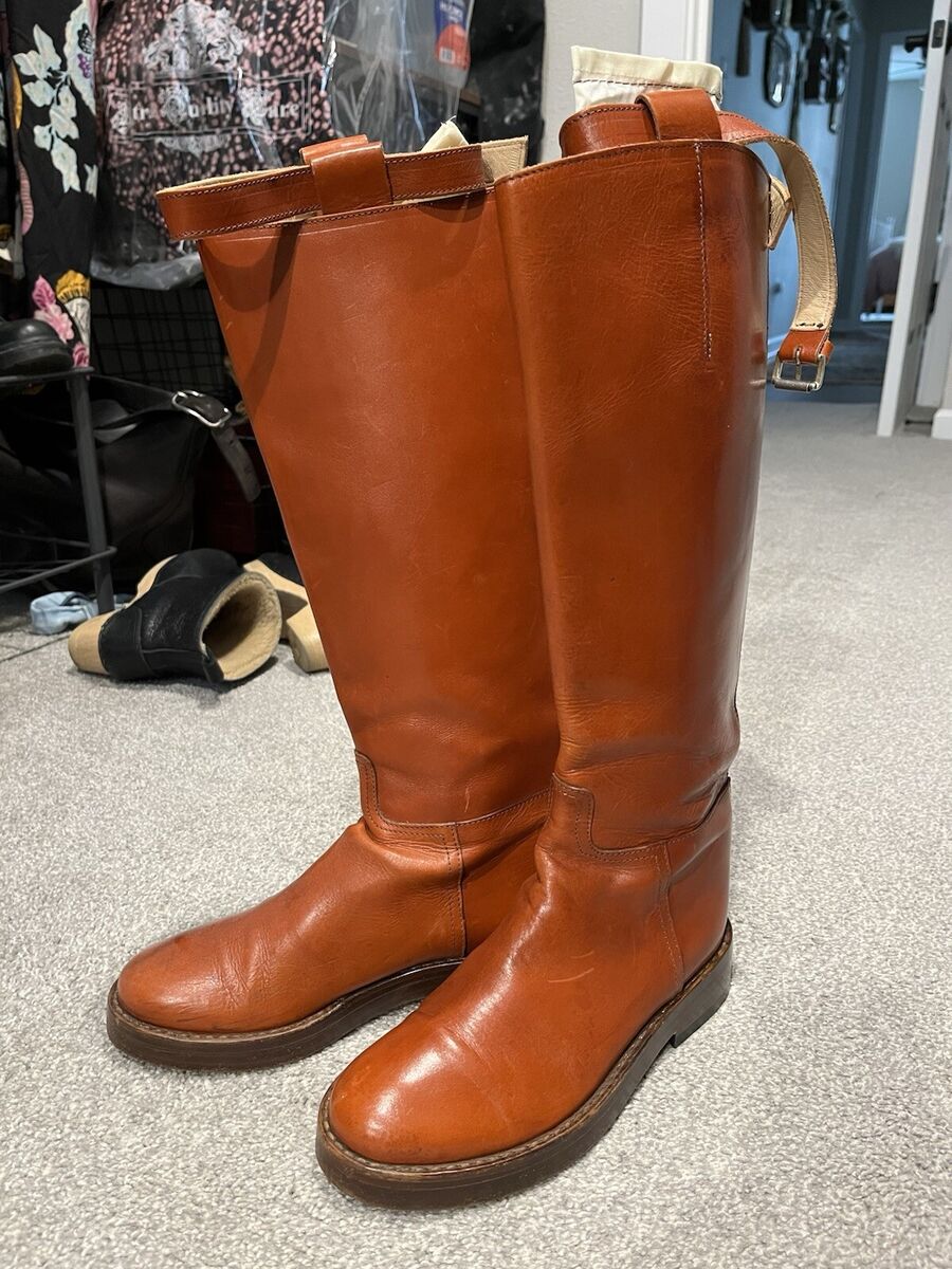 Ann Demeulemeester 及膝靴女式鞋面皮革| eBay Ann Demeulemeester 及膝靴女式鞋面皮革| eBay