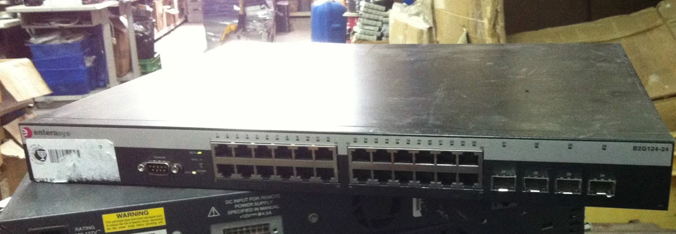 Enterasys B2G124-24 SecureStack B2 24-ports Managed Switch - Image 1 of 3