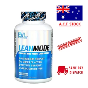 EVLUTION LEANMODE - Fat Burner Metabolism + Appetite Support 150 Veggie Capsules - Picture 1 of 2