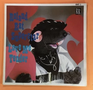 Roland Rat Superstar, Love Me Tender, 7" Vinyl Single, 1984, Robent Records, - Picture 1 of 4