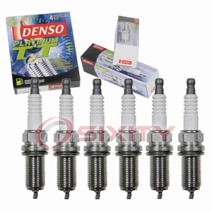 6 pc Denso Platinum TT Spark Plugs for 2003-2013 Toyota 4Runner 4.0L V6 pm - Picture 1 of 5