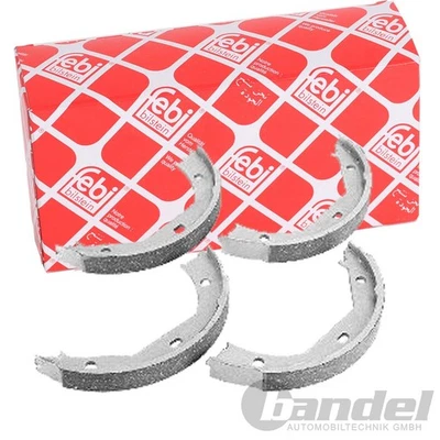 Febi Machoires de Frein (Manuel) Kit Arrière Convient pour BMW 1er E81 E87 E88 - Photo 1/3