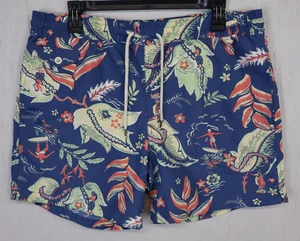 Mens Polo Ralph Lauren Multicolor Floral Short Swim Lined Shorts Size M 34-38 - Picture 1 of 7