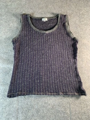 armani colección mujer lana sin mangas morado talla 6 Foto 1 de 4