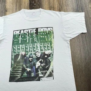 Vintage Beastie Boys Shirt Herren XL weiß Ill Communication Tour Konzert 90er USA - Bild 1 von 14