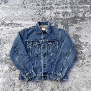 Giacca Levis Denim Junior 16 Blu Tipo lll Vintage Y2K Made in Canada Donna XS - Foto 1 di 13