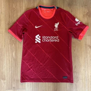 Liverpool FC 2021/2022 Home Nike Wilkes Mens Size Medium - Picture 1 of 3