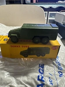 Dinky #677 Armoured Command Vehicle with Box - Picture 1 of 18