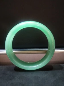 Brazalete brazalete de jade dongling verde calidad verdadera 5A joyería fina brazaletes gratis - Imagen 1 de 7