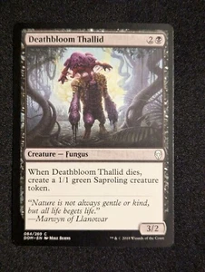 Deathbloom Thallid Magic the Gathering Dominaria Creature Fungus Common - Picture 1 of 2