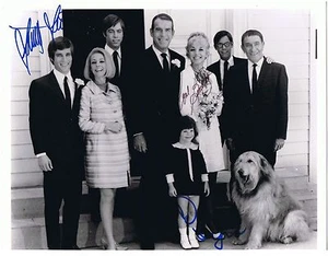 MY THREE SONS CAST PHOTO SIGNED BY LIVINGSTON, GARLAND & LYNN WITH COA - Picture 1 of 4
