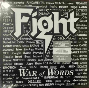 Fight - War Of Words Exclusive GRAY LP Vinyl Only 200 Copies - Rob Halford OOP - Picture 1 of 1