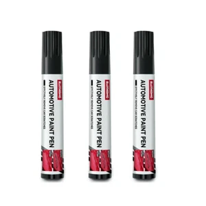 3Pcs Black Car Scratch Repair Pen Black Car Touch Up Paint Pen Touch Up Paint - Picture 1 of 4