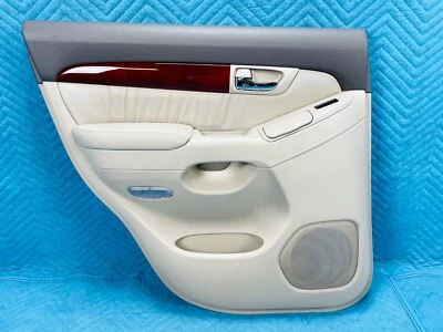 Panel interior de la puerta trasera lado del conductor Lexus GX470 08 09 marfil: LH00 OEM Foto 1 de 4