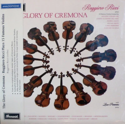 ANALOGPHONIC LP-43155 BRUNSWICK DECCA THE GLORY OF CREMONA RICCI ! - Bild 1 von 4