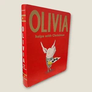 Olivia Helps with Christmas by Ian Falconer a Children's Picture Book - Picture 1 of 3