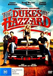 The Dukes Of Hazzard (DVD, 2005) Johnny Knoxville Jessica Simpson Region 4