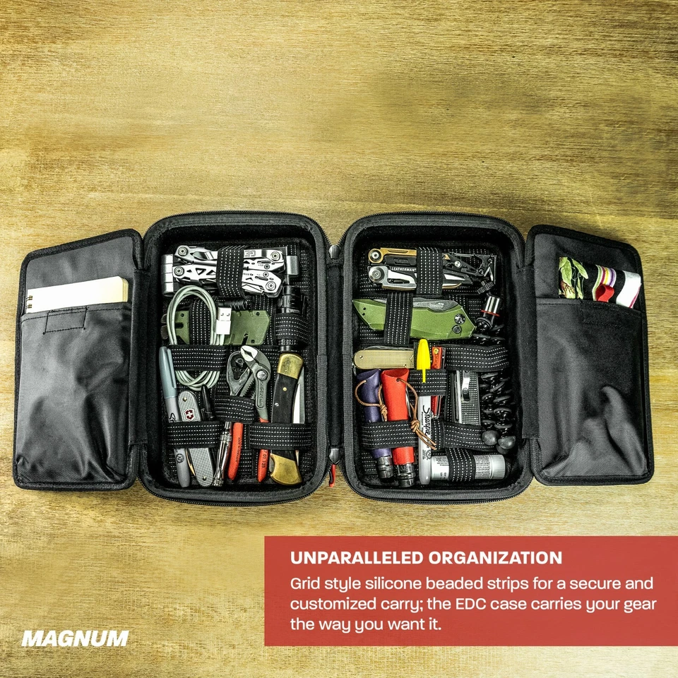 EDC Storage Organizer Case w/ Integrated Dump Tray - Everyday Carry Gear - Image 1 of 4