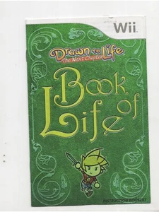 Drawn To Life Nintendo Wii MANUAL ONLY Authentic - Picture 1 of 1