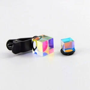 RVB Prisme, Filtre Objectif Téléphone Portable 22*22*22mm, avec Clip Amovible - Photo 1 sur 6