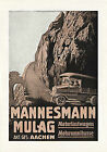Mannesmann Mulag Aachen Motorlastwagen Omnibusse Braunbeck Motor Platte A2 382