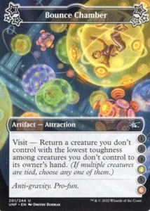 2X BOUNCE CHAMBER (4-6) 201/244 UNFINITY MTG MAGIC NM X2 (yourdeckbuilder) - Bild 1 von 1