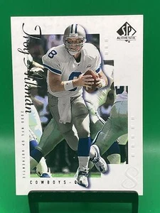 2000 SP Authentic #21 Troy Aikman Dallas Cowboys - Picture 1 of 2