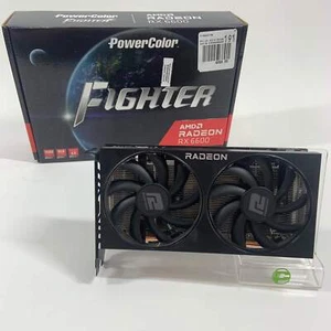PowerColor Fighter AMD Radeon RX 6600 8GB GDDR6 Graphics Card - Picture 1 of 6