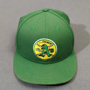 Gorra de béisbol New Era para hombre 7 verde swinginging de lana MLB ajustada - Imagen 1 de 10