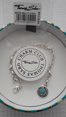 THOMAS SABO Schmuck Silberarmband für Charms X0229-404-17 19,5 cm Länge ist RAR - Bild 1 von 4