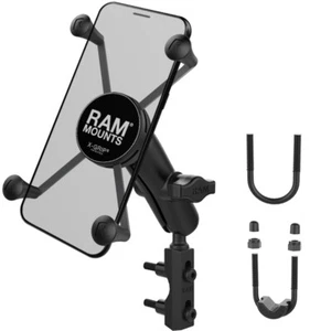 RAM X-Grip Large Phone Mount with Brake/Clutch Reservoir Base - Picture 1 of 3