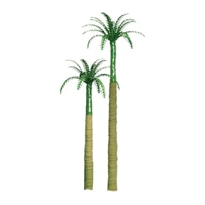 JTT SCENERY 94246 PROFESSIONAL SERIES 4" ROYAL PALM TREES 2PK HO-SCALE - Picture 1 of 1