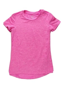 C9 by Champion Girls Semi-Fitted Pink Short Sleeve Athletic Shirt Top Sz 6-6x - Picture 1 of 3