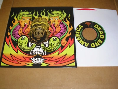 Dead End America - Crush The Machine 7" EP new Southern Lord punk rock red vinyl - Image 1 of 2