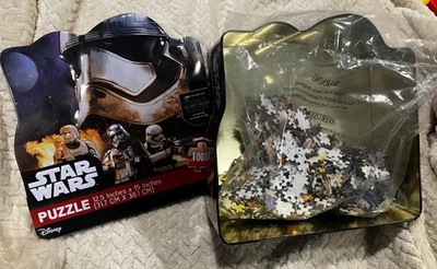 Rompecabezas de hojalata Star Wars 1000 piezas para coleccionistas | Storm Trooper Foto 1 de 3