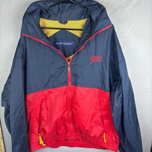 Giacca a vento vintage Swingster Coors leggera full zip Breweriana uomo XL - Foto 1 di 18