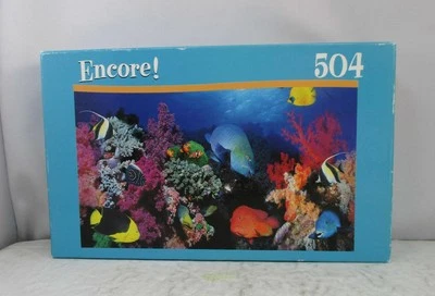 Mega Brands Encore! 504 "Reef Collage" - 10" x 18" Puzzle - NEW Factory Sealed - Image 1 of 3