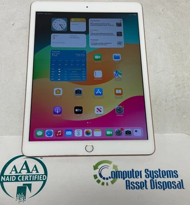 Apple iPad 7th Gen 10.2" (128GB Storage - Rose Gold - iOS 18 - MW792LL/A)* - Image 1 of 4